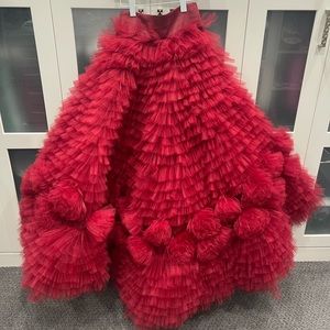 Tulle roses skirt by Morphine Fashion